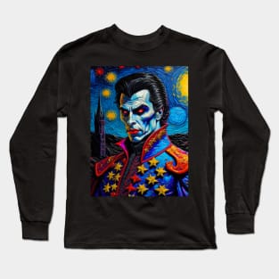 Vamp in starry night Long Sleeve T-Shirt